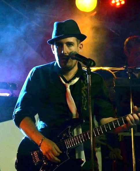 Fabrice sur scène